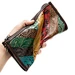 girls genuine leather wristlet bags
