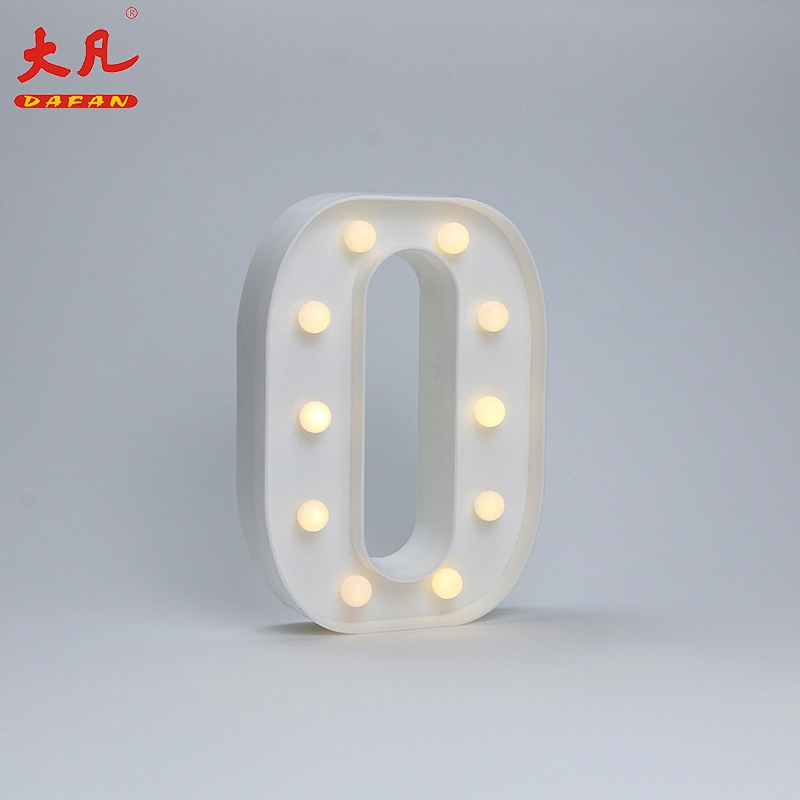 O led decoration light for wedding battery design lamp acrylic led light letter led letter light