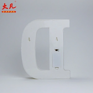 D led圣诞led灯装饰灯led标志字母电池字母灯