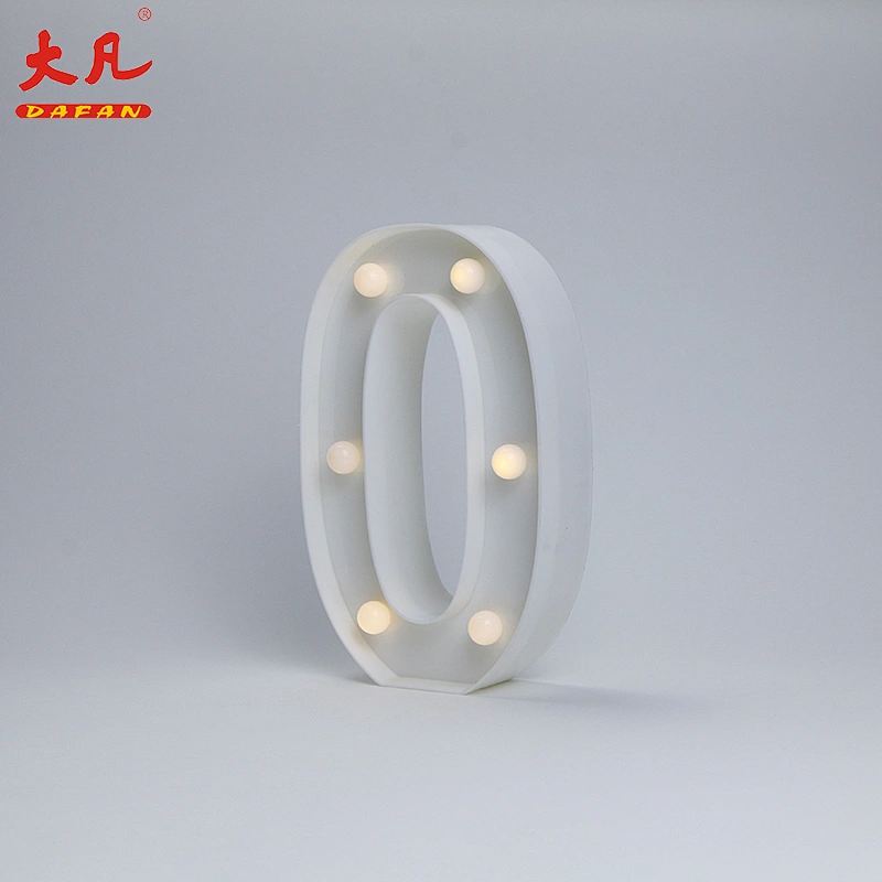 0 Led alphabet lamp plastic letter light sign for wedding,party decorative night light