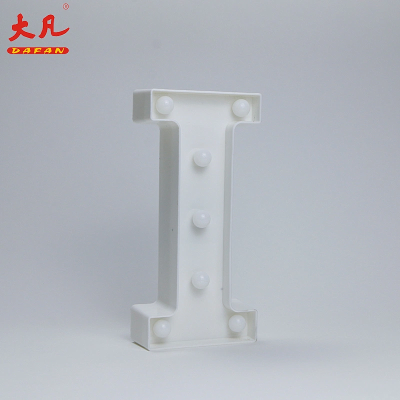 I圣诞节led灯室光环与字母设计塑料灯3d led字母标志