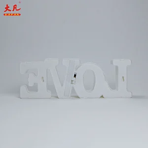 LOVE Shape Christmas letter light decorative led lights festival decoration marquee letter lights signs