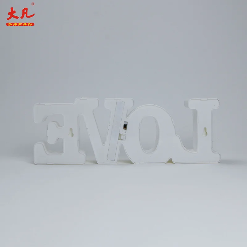 LOVE Shape Christmas letter light decorative led lights festival decoration marquee letter lights signs