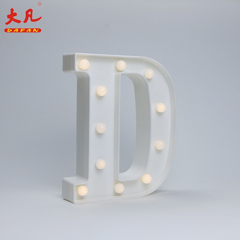 D led圣诞led灯装饰灯led标志字母电池字母灯