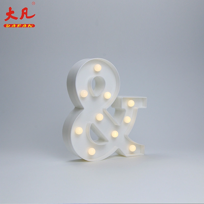 ＆环用字母设计塑料灯箱照明led字母pvc字母字母led灯