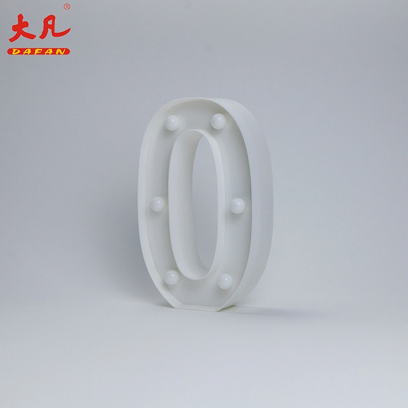 0 Led alphabet lamp plastic letter light sign for wedding,party decorative night light