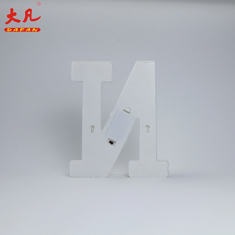 N holiday light lighting wedding high grade word sign 3d light box letter sign alphabet lamp plastic letter light led