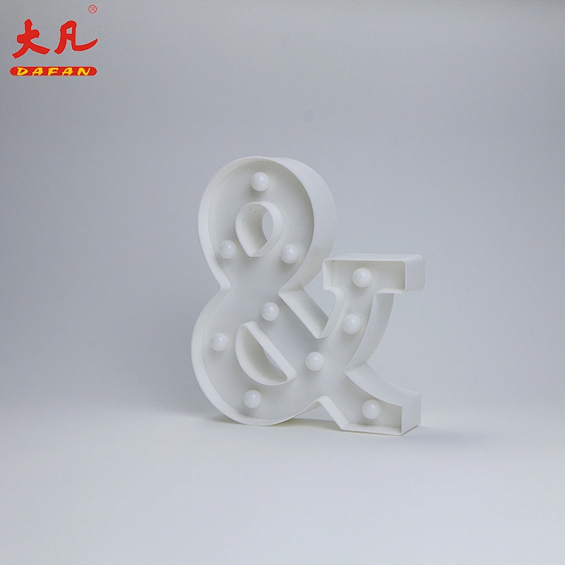 ＆环用字母设计塑料灯箱照明led字母pvc字母字母led灯