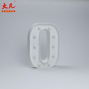 O led decoration light for wedding battery design lamp acrylic led light letter led letter light