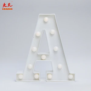 A led灯装饰婚礼照明词灯led信件灯标志字母