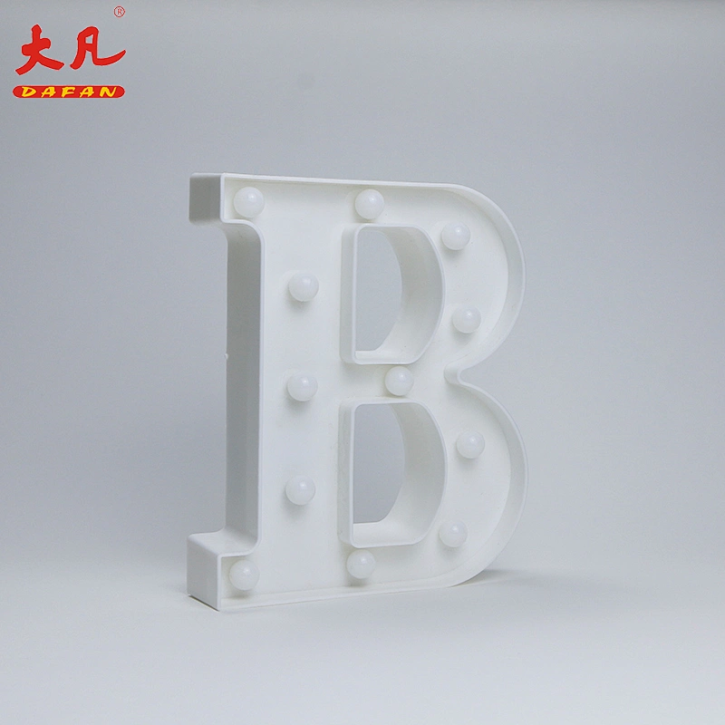 B led letter lights sign battery led light Christmas lights table decoration 3d letter sign
