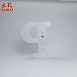 P room light holiday lighting Christmas acrylic led light letter 3d led letter sign plastic light box