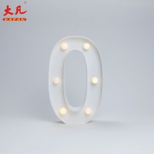 0 Led alphabet lamp plastic letter light sign for wedding,party decorative night light