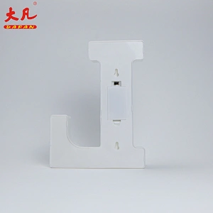 L Christmas decoration light battery operated led lamp plastic light box word light