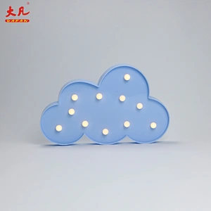 Cloud marquee letter jewelry pvc plastic light indoor Christmas marquee light bulbs marquee light box letter