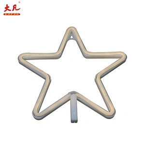 热卖五角星装饰灯霓虹灯标志灯usb＆电池供电led霓虹灯绳灯