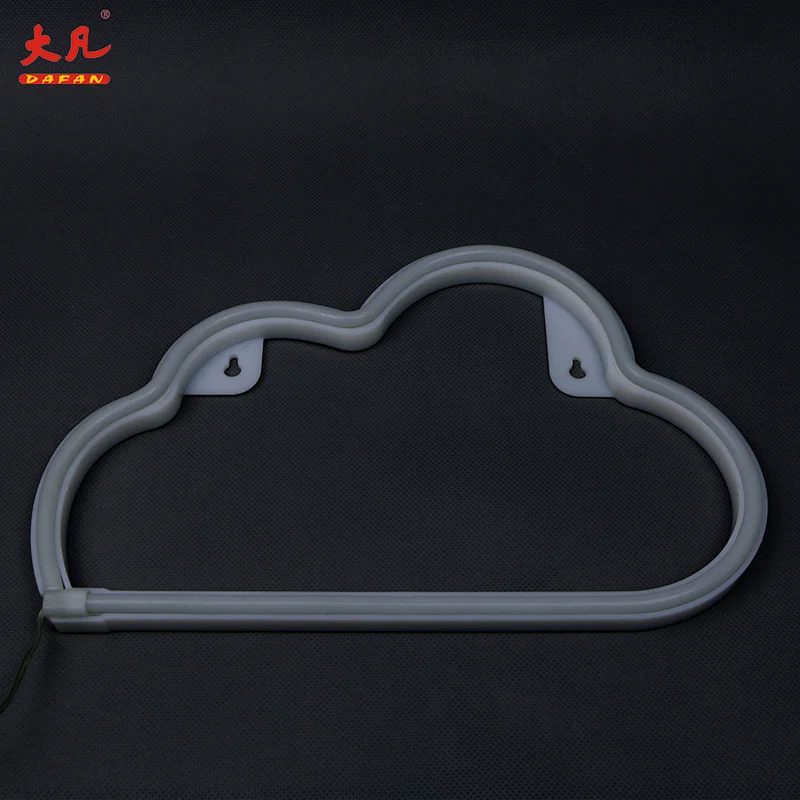 neon sign cloud neon light for room usb battery led rope neon marquee light