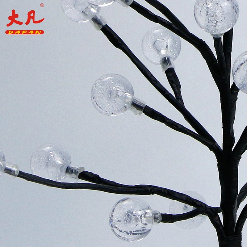 灯泡花树电池led灯装饰圣诞树球美丽led白桦树