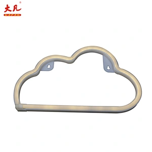 neon sign cloud neon light for room usb battery led rope neon marquee light