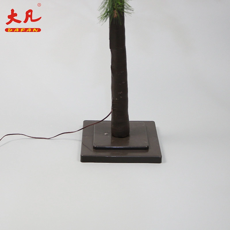 120cm artificial pine tree lights Christmas decoration outdoor led tree lights simulate room wedding party bonsai tree