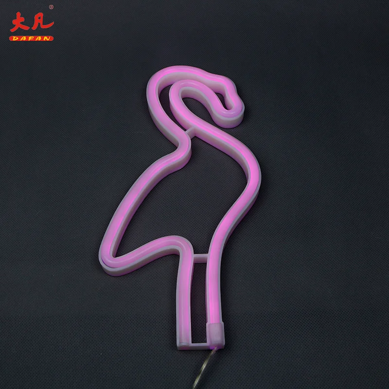 LED霓虹夜灯温暖的白色霓虹灯灯卧室婚礼派对圣诞节家居装饰壁挂