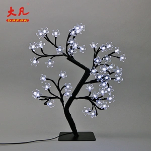 50cm led white led artificial cherry blossom tree light led tree lights outdoor tree illumination light