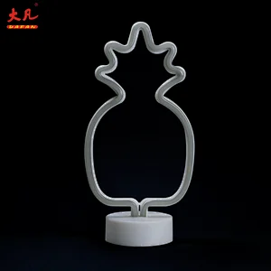 led菠萝霓虹 usb霓虹灯装饰USB霓虹灯室内照明