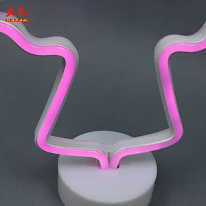 angel shape led light room table lamp led battery operated lamps usb neon signs