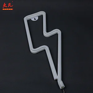 Hot sales bedside decorations corrosion-resistant LED warm white lightning signs neon light
