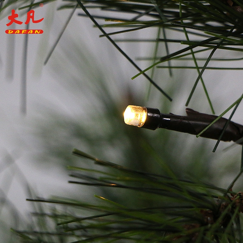 120cm artificial pine tree lights Christmas decoration outdoor led tree lights simulate room wedding party bonsai tree