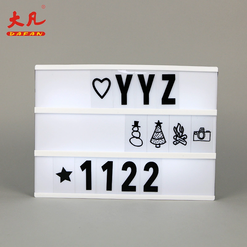 LED Letter Studio摄影A4折叠式Letter电影院广告微型摄影棚摄影中国折叠式织物灯箱