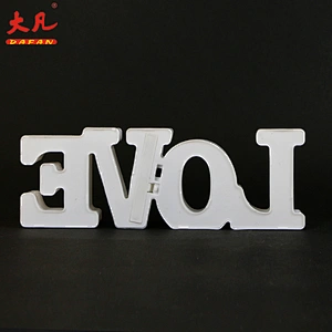 love shape 3d led alphabet letter plastic marquee battery lighting led