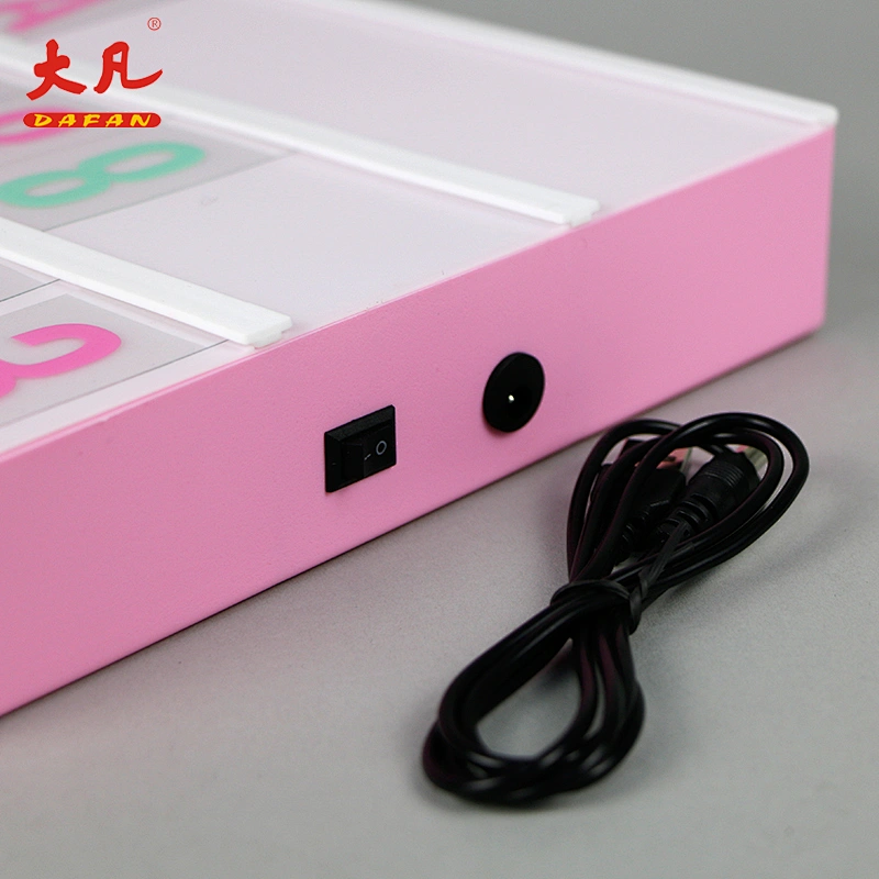LED Letter Studio摄影A4折叠式Letter电影院广告微型摄影棚摄影中国折叠式织物灯箱