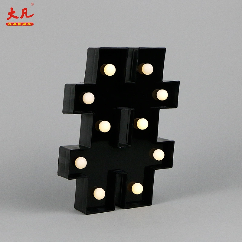 factory price decor lights # clear plastic marquee lights battery powered led plastic lights