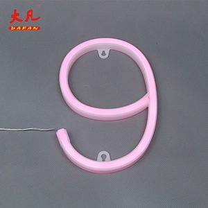 9 decoration Christmas letter light led home lighting neon plastic sheet wholesale neon signs