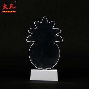 3D pineapple mirror animal shape led decorative children night tunnel lamp usb & battery infinity party light