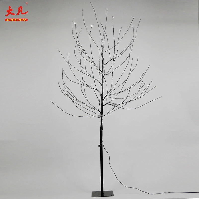 批发仿人造户外防水花铜线rgb婚礼led枝干花树灯