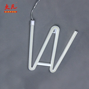 W Christmas decoration neon sign china wholesale neon lights acrylic box bar neon sign