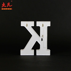 hot sale led holiday light table decoration plastic room lamp wedding party birthday letter light