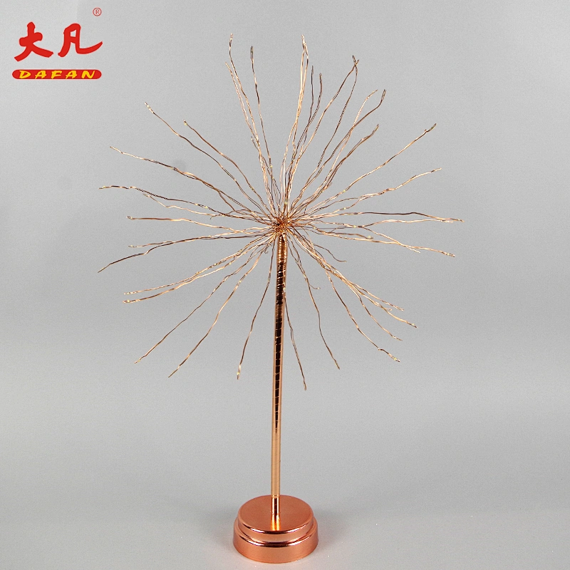 Wedding Decoration Christmas Starburst LED Fireworks Tree String Lights FLower light decoration table light
