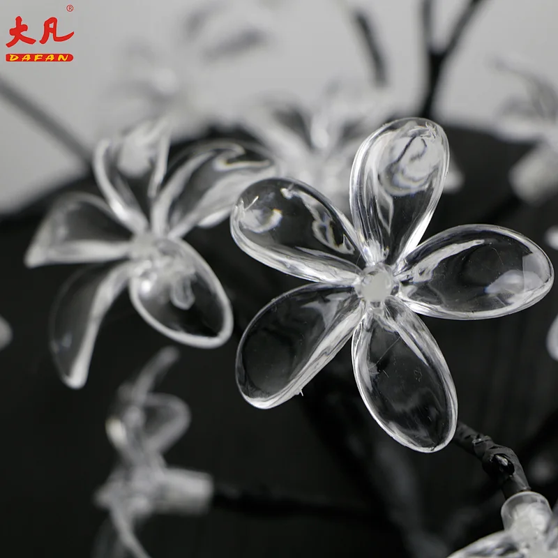 Factory price RGB christmas tree lights artificial color changing led cherry blossom tree light led outdoor light