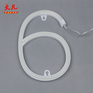 6 led home lighting weddings decoration led rope usb battery neon ring light neon letters