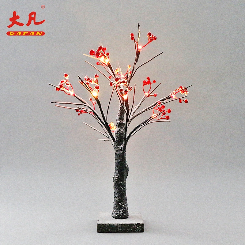 45cm battery supply led Christmas artificial decoration festival bonsai tree branches light