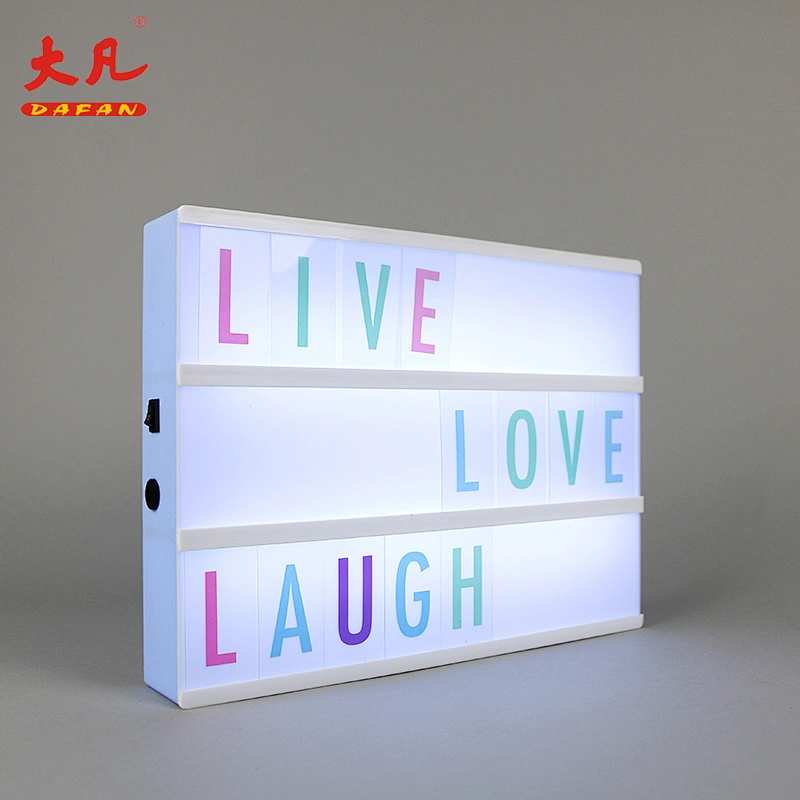 LED Letter Studio摄影A4折叠式Letter电影院广告微型摄影棚摄影中国折叠式织物灯箱