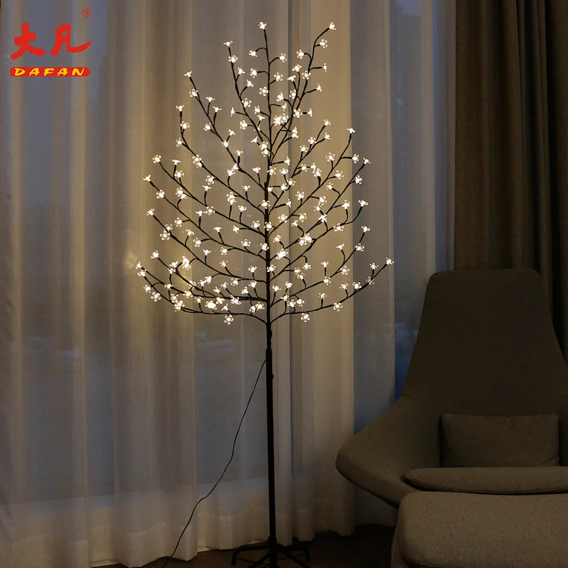 180cm hight grade led artificial cherry blossom tree lights simulation flower tree lights artificial tree with led lights