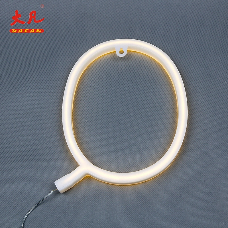 Q light indoor Christmas decoration neon lights for bedroom decorative neon lamp battery powered neon lights