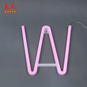 W Christmas decoration neon sign china wholesale neon lights acrylic box bar neon sign