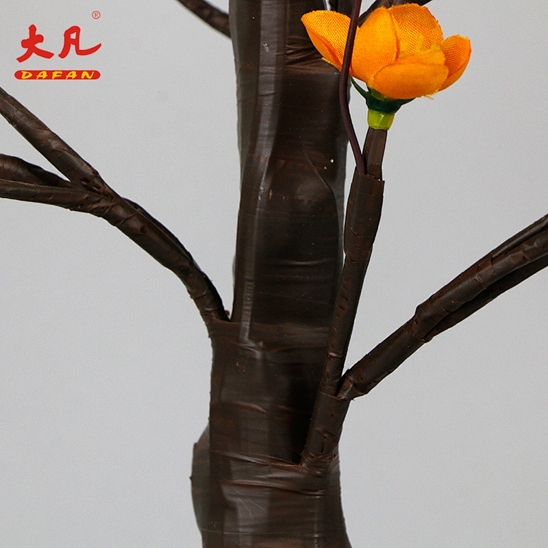Christmas battery supply simulation decoration led plastic fruit artificial bonsai tree branches lights