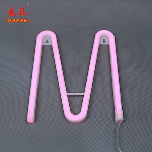 M Christmas decorative neon lamp palette neon home decorative lighting table light neon light letters