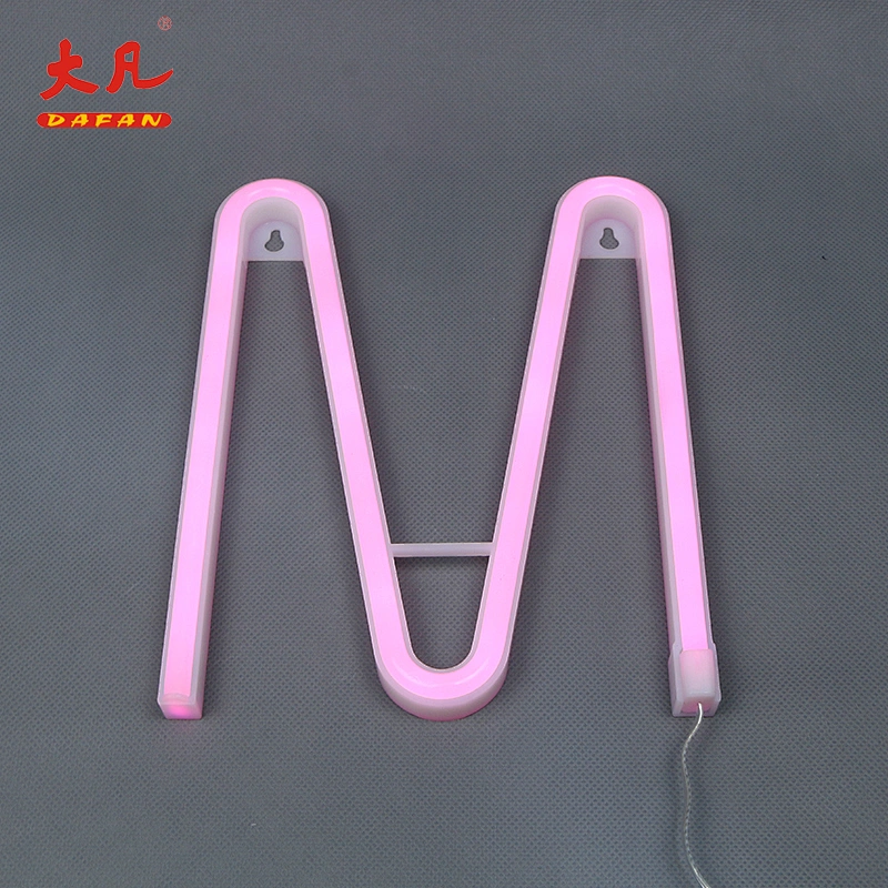 M Christmas decorative neon lamp palette neon home decorative lighting table light neon light letters